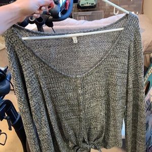 Tie front shirt express